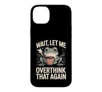Attendez, Laissez-Moi trop Penser à Cette Grenouille Coque pour iPhone 14 Plus
