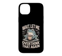 Attendez, Laissez-Moi trop Penser à Cette Grenouille Coque pour iPhone 14 Plus