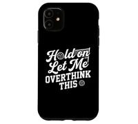 Attendez-Moi de trop Penser à cet Humour Amusant de Joueur de Volleyball Coque pour iPhone 11