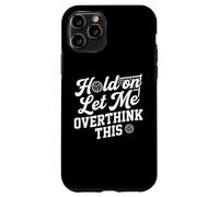 Attendez-Moi de trop Penser à cet Humour Amusant de Joueur de Volleyball Coque pour iPhone 11 Pro