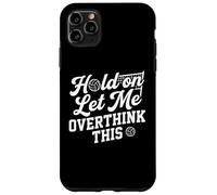 Attendez-Moi de trop Penser à cet Humour Amusant de Joueur de Volleyball Coque pour iPhone 11 Pro Max