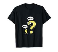 Attendez, Quelle Grammaire, Dessin animé, ponctuation drôle, Attendez ! Quoi ? T-Shirt