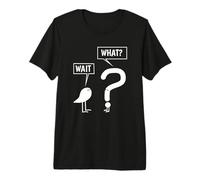 Attendez, Quelle Grammaire ? Virgule drôle et Point d'interrogation T-Shirt Haut de Gamme