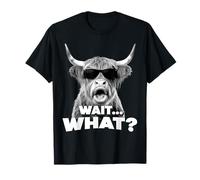 Attendez... Quoi ? Meme drôle de Vache charolaise T-Shirt