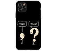 Attendez Quoi ? Question Virgule Ponctuation Grammaire Linguistique Coque pour iPhone 11 Pro Max