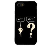 Attendez Quoi ? Question Virgule Ponctuation Grammaire Linguistique Coque pour iPhone SE (2020) / 7/8