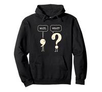 Attendez Quoi ? Question Virgule Ponctuation Grammaire Linguistique Sweat à Capuche