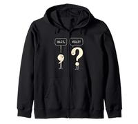 Attendez Quoi ? Question Virgule Ponctuation Grammaire Linguistique Sweat à Capuche