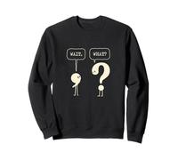 Attendez Quoi ? Question Virgule Ponctuation Grammaire Linguistique Sweatshirt