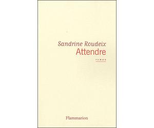 Attendre - Sandrine Roudeix - Flammarion - broché - Roman