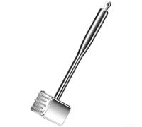 Attendrisseur de viande à double tête en acier inoxydable 316, maillet double face robuste pour le bœuf, l'écrasement de l'ail et la fissuration des noix, poignée ergonomique, ustensile de cuisine