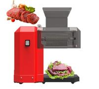 Attendrisseur de viande électrique commercial 600 W, outil d'attendrisseur de cubes de viande en acier inoxydable avec épaisseur réglable, pour bœuf, poulet, porc, steak de poisson