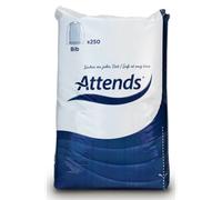 ATTENDS BIB Bavoirs jetables pour adultes - 4 paquets de 250 bavoirs