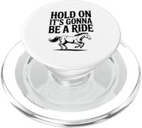 Attends, ça va être Une Balade pour Les Amoureux des Chevaux PopSockets PopGrip pour MagSafe