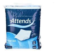 Attends Cover-Dri Plus 80 cm x 90 Serviette hygienique 30 pc(s)