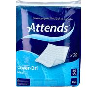 Attends Cover-Dri Plus Alèse 80x90cm Pièces 30 Nouvelle Formule