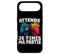 Attends Je Finis Ma Partie Humour Jeux Vidéo Gaming Garçon Coque pour iPhone Air