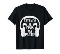Attends Je Finis Ma Partie, Jeu Vidéo Garçons Filles T-Shirt