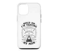 Attends, j'envoie Un Texto à ma mère Ouija Funny Halloween Coque pour iPhone 12/12 Pro