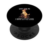 Attends-Moi, J'Ai de Petites Jambes, Chien Golden Retriever PopSockets PopGrip Adhésif
