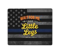 Attends-Moi, J'Ai De Petites Jambes Mouse Pad Douce Tapis Souris Durable Tapis De Souris pour Études Gamer Pc 25X30Cm