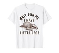 Attends-Moi, J'Ai de Petites Jambes, Slow Runner, Lazy Sloth Hiking T-Shirt
