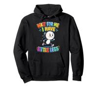 Attends-Moi, J'Ai des Petites Jambes, drôle de Course Sweat à Capuche