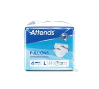ATTENDS Pull-Ons 4 Large - 4 paquets de 22 protections
