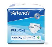 ATTENDS Pull-Ons 4 XL - 4 paquets de 18 protections