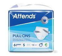 Attends Pull-Ons 6 Small Lot de 4 paquets de 18 culottes d'incontinence