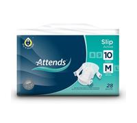 ATTENDS Slip Active 10 Medium - 8 paquets de 28 protections