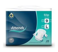 ATTENDS Slip Active 9 Large - 4 paquets de 28 protections