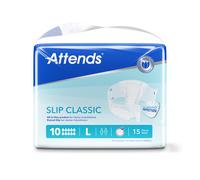 Attends Slip Classic 10 Large - 4 paquets de 15 protections