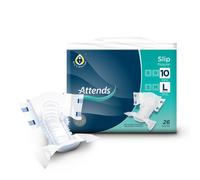 ATTENDS Slip Regular 10 Large - 4 paquets de 26 protections