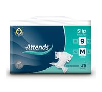 ATTENDS Slip Regular 9 Medium - 8 paquets de 28 protections