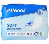 Attends Soft 3 Extra Pack de 10 Protection Droite pour Incontinence