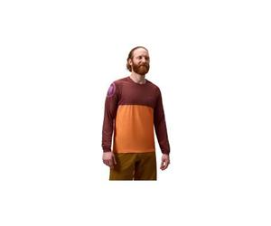 Attente image maillot manches longues endura core printed orange homme