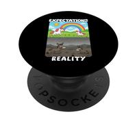 Attentes vs réalité, Quand Tout se Passe Mal v2 en PopSockets PopGrip Adhésif