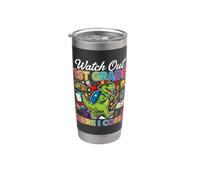 Attention, 1re année, je viens, Dino, premier jour d'école Gobelet isotherme en acier inoxydable double paroi