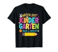 Attention à la maternelle, j'arrive, les filles et les enfants retournent à l'école T-Shirt