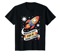 Attention à Pre-K, Here I Come Rocket First Day of School Boys T-Shirt