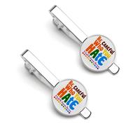 Attention à qui vous détestez, cela pourrait être la personne que vous aimez. 5 pinces à cravate argentées pour homme, lot de 2, épingles à cravate pour mariage, anniversaire, affaires, remise de dipl