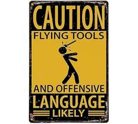 Attention aux outils volants et au langage offensant. Règles d'utilisation