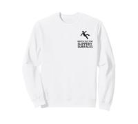 Attention aux Surfaces glissantes - Sensibilisation à la sécurité hivernale Sweatshirt