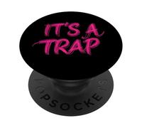 Attention, C'est Un piège pour Un attrait Amusant PopSockets PopGrip Adhésif