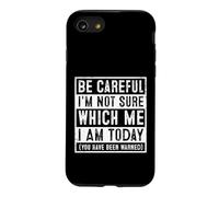 Attention : Citation drôle inconnue de la Personne d'aujourd'Hui Coque pour iPhone SE (2020) / 7/8