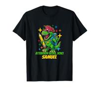 Attention Ecole, Voici Samuel Design personnalisées T-Shirt