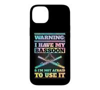 Attention, J'Ai Mon basson et Je n'ai Pas Peur de l'utiliser Coque pour iPhone 14 Plus