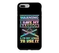 Attention, J'Ai Mon basson et Je n'ai Pas Peur de l'utiliser Coque pour iPhone 7 Plus/8 Plus