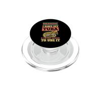Attention, J'Ai Mon Tuba et Je n'ai Pas Peur de l'utiliser PopSockets PopGrip pour MagSafe